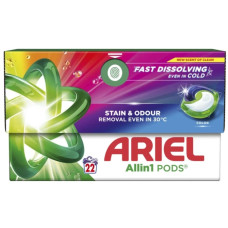 Капсулы для стирки Ariel Pods All-in-1 Color для цветных вещей 22 шт